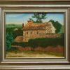 painting of a house in Provence, peinture d'une maison en Provence