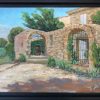 painting of a house in Provence, peinture d'une maison en Provence