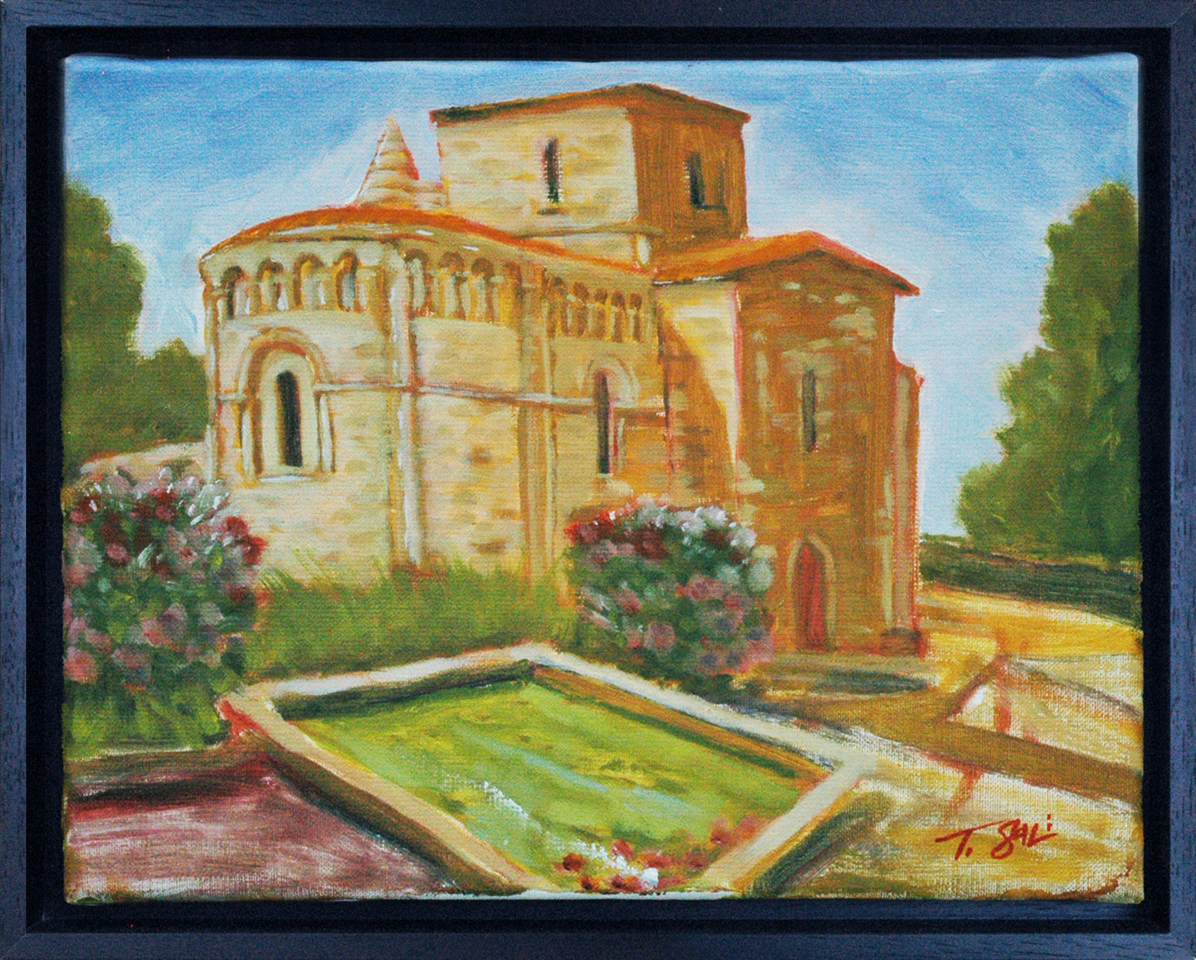 oil painting in Charente maritime, peinture à l'huile en Charente maritime