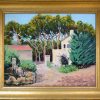 painting of a Provence house, peinture d'une maison en Provence