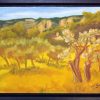 Provence landscape painting, peinture paysage de Provence
