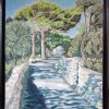 Provence landscape painting, peinture paysage de Provence