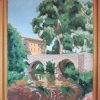 very old bridge in Provence, ancien pont en Provence