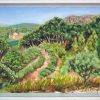 Provence landscape painting, peinture paysage de Provence